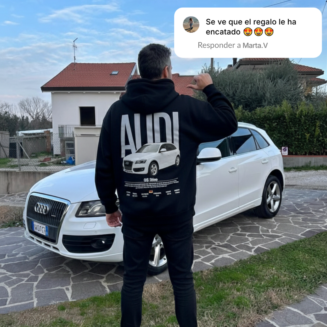 Sudadera personalizada con su coche