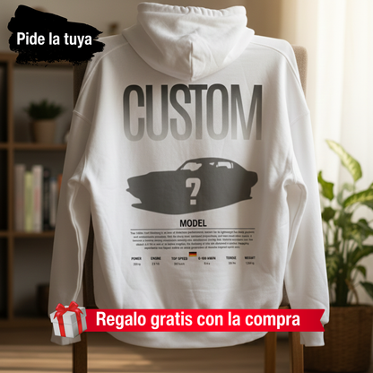 Sudadera personalizada con su coche