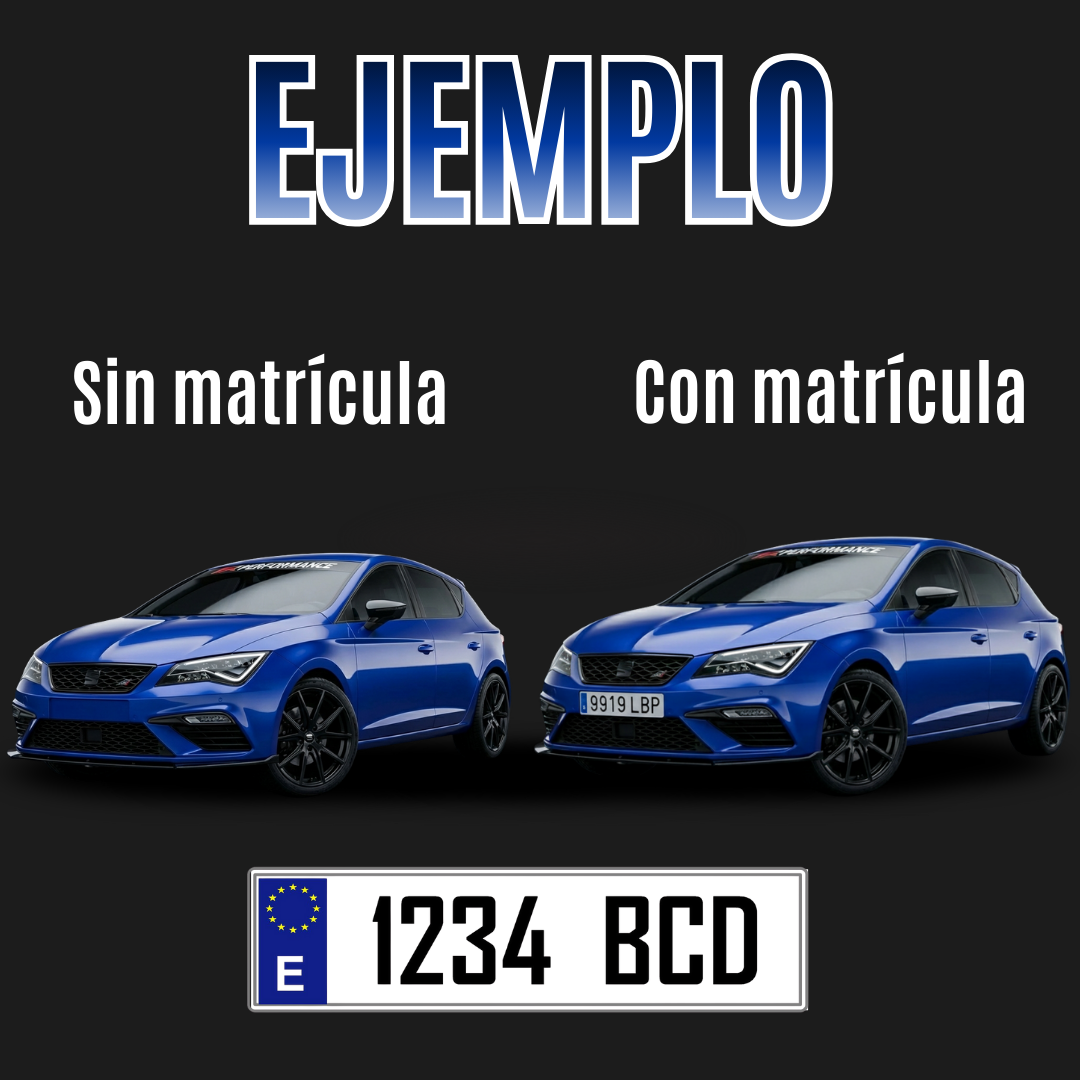 Agrega tu matrícula al diseño