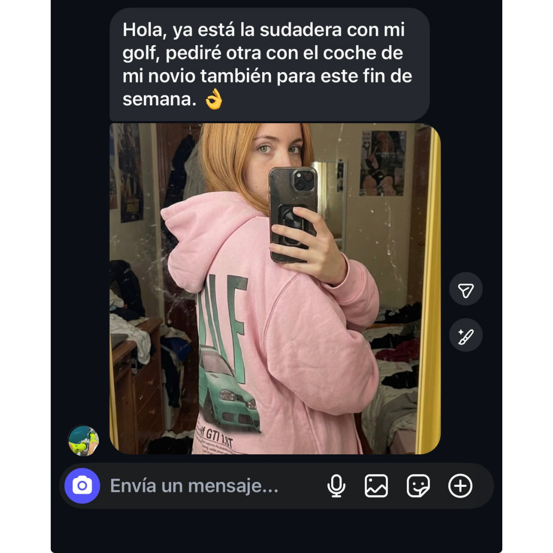Sudadera personalizada con su coche