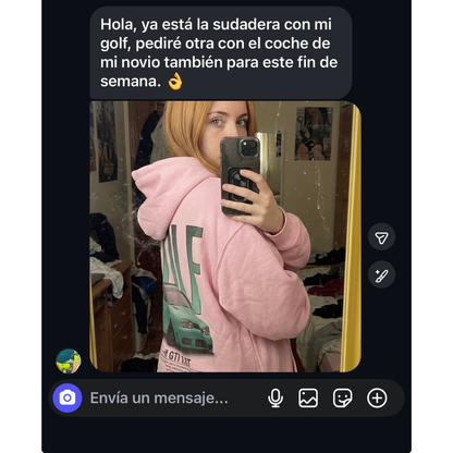Sudadera personalizada con su coche