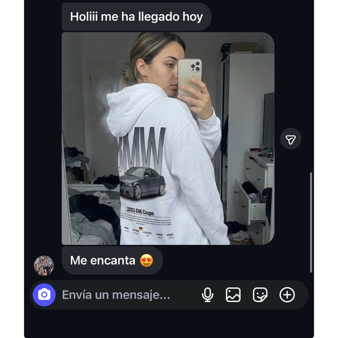 Sudadera personalizada con su coche