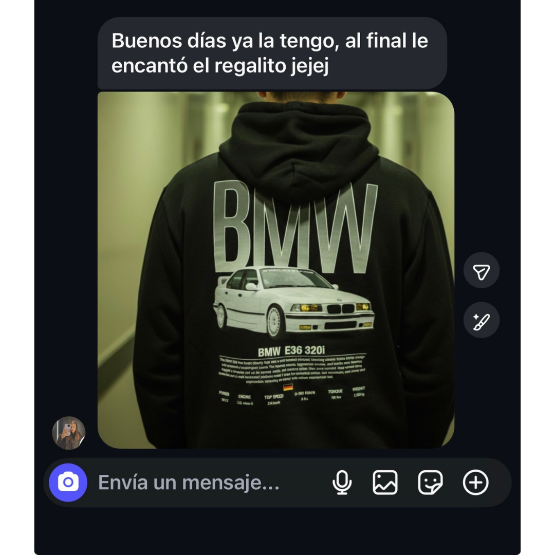 Sudadera personalizada con su coche